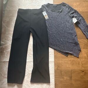 Karen Kane Shimmering Top and Matching Pants